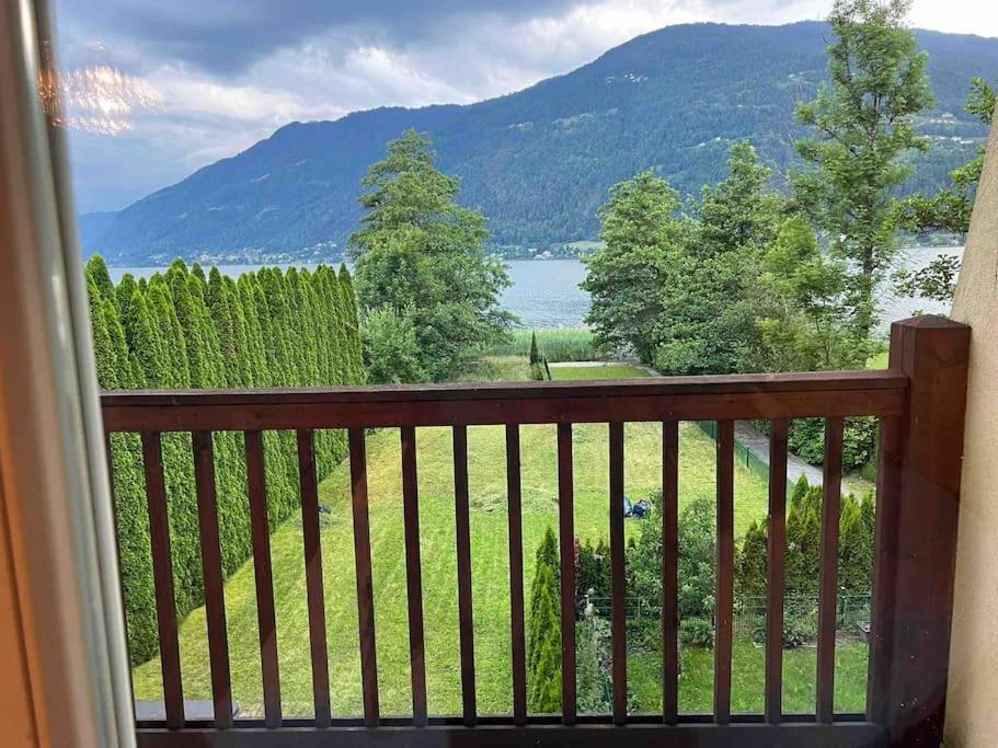 Ferienwohnung Direkter Seezugang Ossiacher See Maisonette 8 Personen Exterior foto